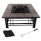 Pure Garden 32-Inch Outdoor Wood Burning Firepit/Fireplace with Steel Bowl 50-FP187 - alternate 2